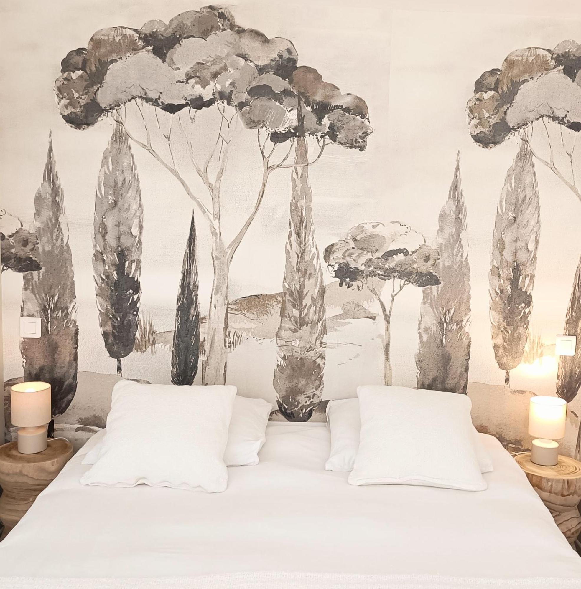 Hotel La Ferme Les Eybrachas Réauville Zimmer foto